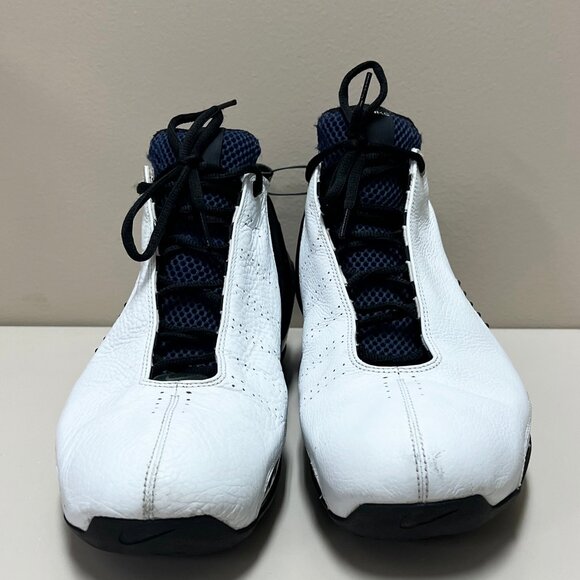 Nike Air Zoom Ultraflight 2003 Men's Size 15 White Midnight Navy - 305515-141 - Picture 3 of 8